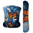 thumbnail image 1 of RICHEN Keyboard Wrist Rest Pad and Mouse Wrist Rest Support Mouse Pad Set,Durable & Comfortable & Lightweight for Easy Typing & Pain Relief-Ergonomic Support (Colorful Butterflies), 1 of 15