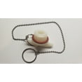 thumbnail image 5 of Propane LP BBQ Grill 20-40lb Tank Valve Threaded Plugs w/ Chain Tethers, 2-Pack, Made in USA, 5 of 6