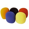 thumbnail image 1 of Miangastore 5pcs Mic Windscreen Covers Handheld Stage Microphone Windproof Cover Black High-density Foam, 1 of 1