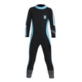 thumbnail image 3 of de Neopreno para Niños de de Cuerpo Completo para Niñas de 1 pcs de Neopreno de 2,5 Negro + azul, XXL DYNWAVEMX Traje de buceo de una pieza para niñas, 3 of 8