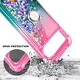 thumbnail image 5 of Nagebee For Google Pixel 9 Phone Case Screen Protector Ring Holder Wrist Strap Lanyard Glitter Liquid Phone Cover, 5 of 6