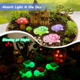 thumbnail image 4 of Estatuilla Auvitaya, 15 unidades, luminosas, minitortugas de resina que brillan, 4 of 6