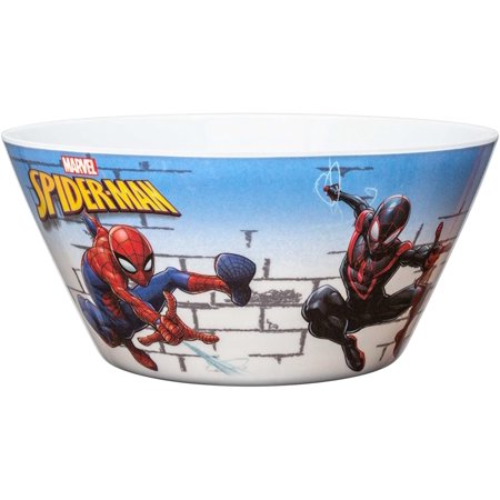 Marvel Comics Kids Soup Bowls, 27 oz, Spider-Man