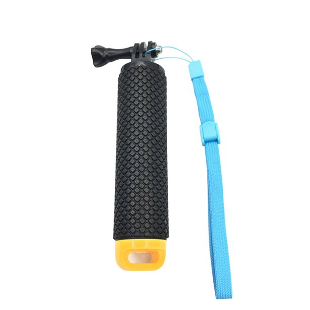 Color brillante, resistente al agua, empuñadura de mano subacuática, montaje en la manija, monopié de buceo de mano para Gopro Inevent DZ3991-01B