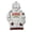Gray/Black, variant on Morgan State University Men's Gray HBCU Pullover Hoodie with Striped Ribbing and Contrast Stitching