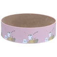 thumbnail image 2 of GROWTH TANK Cat Scratch Bowl Cat Scratcher Round Cat Scratching Board Corrugated Scratch Pad B Large, 2 of 9