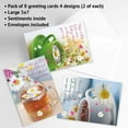 thumbnail image 4 of Current Teacup Get Well Greeting Cards - Set of 8, Large 5" x 7", 4 of 5
