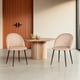 thumbnail image 4 of Ilios Innova | Paquete de 2 Sillas para Comedor Rolet Beige, Sillas Tapizadas en Terciopelo con Patas Metálicas, Diseño Moderno y Minimalista., 4 of 9
