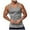 Grey, variant on Men's Summer Knitted Vertical Stripe Fitness Tank Top Athletic Workout Sports Vest