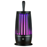 Electric Bug Zapper, Rechargeable Portable Zapper with USB Charging,Indoor Outdoor Fly Zapper & Insect Trap, High Efficiency Fruit Fly Killer with Safety Shield for Patio and Home(1pc))