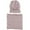 Pink, variant on Sinhoon Women's Knitted Beanie Baggy Hat Scarf Soft Winter Warm Plain Ski Earflap Caps