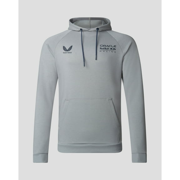 Red Bull Racing F1 Men's Lifestyle Overhead Hoodie - Grey/Night Sky