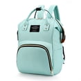 thumbnail image 1 of Bolsa de pañales Mujer Bebé Mochila Bolsas de pañales Gran capacidad, 1 of 8