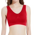 thumbnail image 2 of KUKOOSONG Padded Sports Bras for Women Seamless Yoga Bra Comfortable No Underwire Sleep Bra, 2 of 5