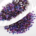 thumbnail image 2 of ELEEGEM 2000 piezas SS16 Strass morados con base plana, 2 of 5