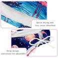thumbnail image 3 of Starry Sky Flamingo Swimsuit Bikini Set with Detachable Sponge and Adjustable Strap, Two-Pack, for Beach and Pool Parties, 3 of 6