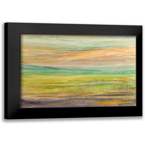 Laughton, Peter 24x18 Black Modern Framed Museum Art Print Titled - Marsh