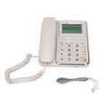 thumbnail image 2 of Teléfono con cable de escritorio, G035 Teléfono de oficina con cable con botón grande Teléfono con identificador de llamadas Rendimiento inigualable, 2 of 8