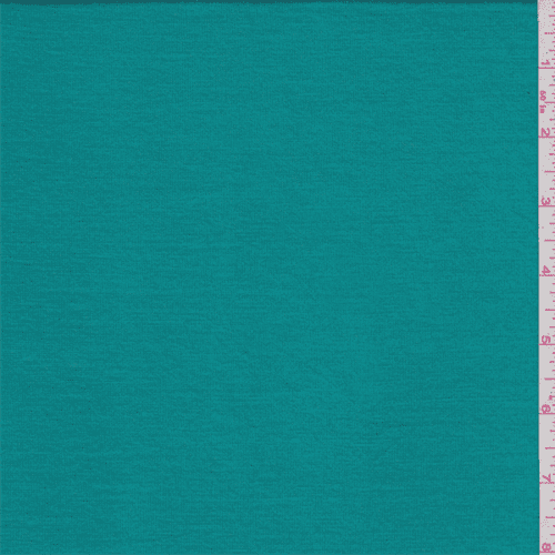 Jade Green Jersey Knit, Fabric By the Yard