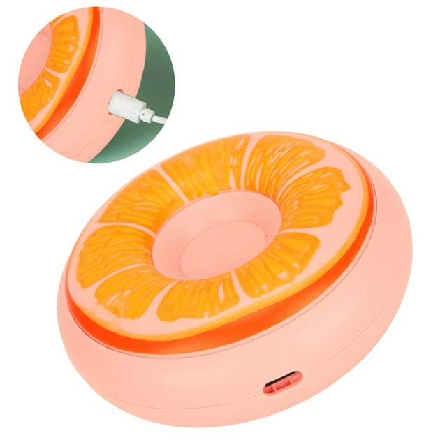 Fast Heating Electric Hand Warmer Rechargeable 3 Gears Doughnut Shape Pocket Hand Heater with Adjustable Temperature for Travel, Home, Office