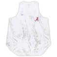 thumbnail image 2 of Women's Profile White Alabama Crimson Tide Plus Size Marble Tank and Shorts Set, 2 of 3