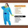 thumbnail image 4 of Animal Onesie Pajamas for Adults - Halloween and Christmas Sleepwear Jumpsuit with High Quality Ideal as a Gift, 4 of 5
