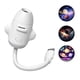 thumbnail image 1 of Proyector USB 2 en 1 con luz nocturna y 3 láminas de proyección deslizantes; proyector de estrellas portátil y ajustable para una iluminación romántica del techo, 1 of 7