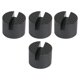 thumbnail image 1 of 4 almohadillas de goma para gato de piso, protector de riel lateral con soldadura por presión, accesorios para automóviles, adaptador profesional para, 1 of 8