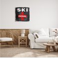 thumbnail image 2 of Stupell Industries Ski Patrol Sign Red Cross Symbol Rustic Black, 24 x 24, Design by Kyra Brown, 2 of 6