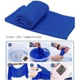 thumbnail image 3 of Floleo Cooling Towel,Ice Towel,Microfiber,Soft Breathable Chilly Towel Stay Cool For Yoga,Sport,Gym,Workout,Camping,Fitness,Running,Workout & More Activities, 3 of 4