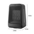 Comfort Portable Quart Infrared Heater for Indoor Use, 1500 W, 3