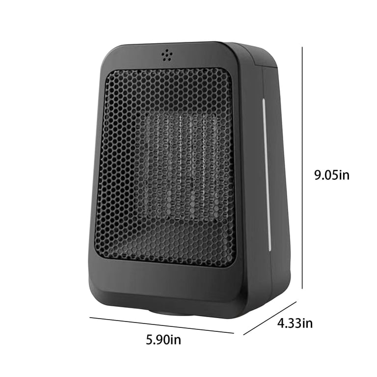 Vikakiooze Electric Portable Space Heater - 1500W Fast Heating