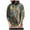 Dark Green, variant on Men's Loose Fit Printed Hooded Sweatshirt, Long Sleeve Casual Pullover Fleece Hoodie for Street Style, Lounge, Autumn Winter,Blue,M