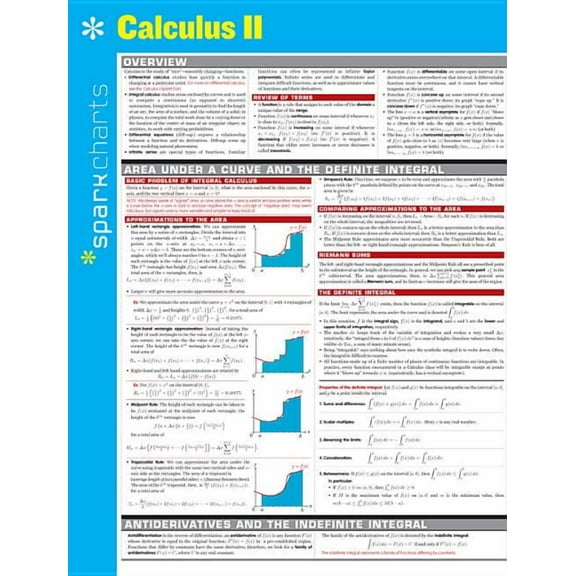 Sparkcharts: Calculus II Sparkcharts: Volume 8 (Other)