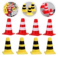 thumbnail image 2 of KAKOWELY Plastic Road Sign 30pcs Traffic Signs Plaything Simulation Roadblock Models Children Cognitive Toy0.98"X0.59"X0.39", 2 of 4
