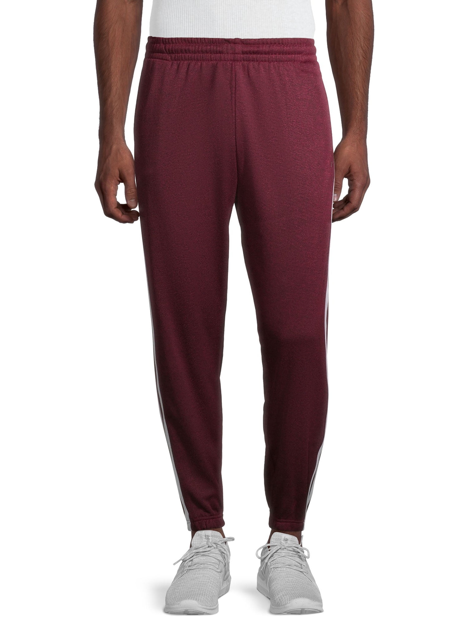 Unipro Men's Fleece Sweatpants with Double Side Stripes - Walmart.com