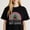 Black-4, variant on Pastel Floral Graphic for Preschool Staff Dream Team Themed Casual Tee print T Shirt