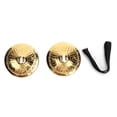 thumbnail image 3 of Hand Cymbals, Sturdy Durable Finger Cymbals Comfortable To Wear Easy To Use  For Belly Dancing For Dance Parties For Children's Parties, 3 of 8