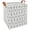 Style-23, variant on NIETEIN Square Storage Bins Nursery Hamper, Foldable Waterproof Canvas Basket (Style-22)
