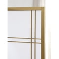 thumbnail image 2 of Roundhill Furniture Seto 4-Panel 4 Golden Room Divider Screen, Gold, 2 of 3