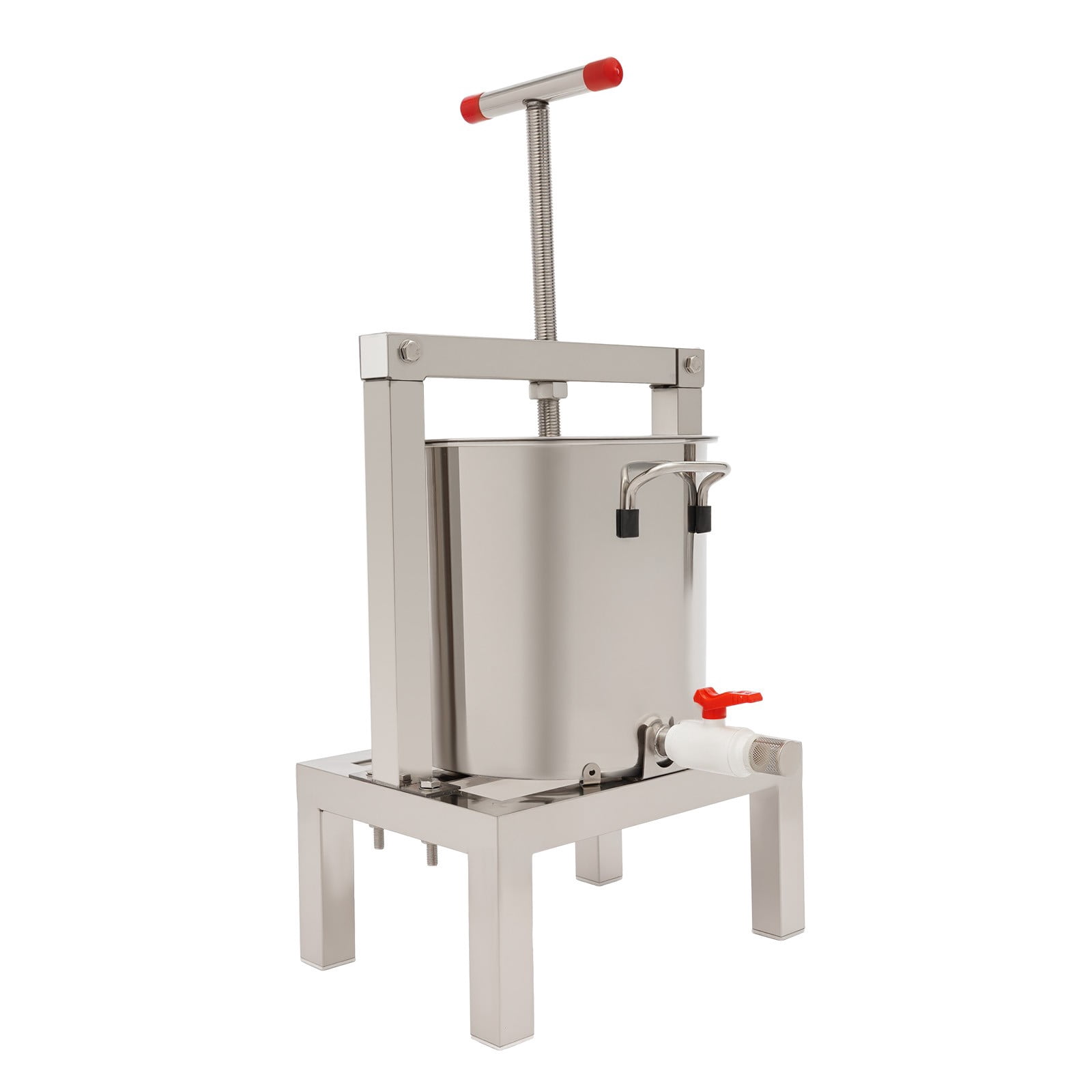 Manual Fruit Juicer Grape,  Juice Extractor 2.6gal/10L with Press Handle