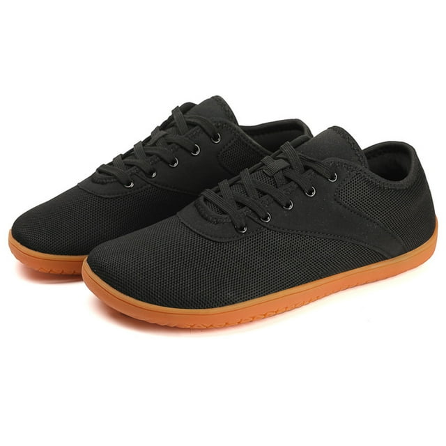 DXOUPM Espadrilles pour Femmes Plates à Bout Rond Chaussures Décontractées Respirantes de Course à Pied Grand Chaussures de Sport