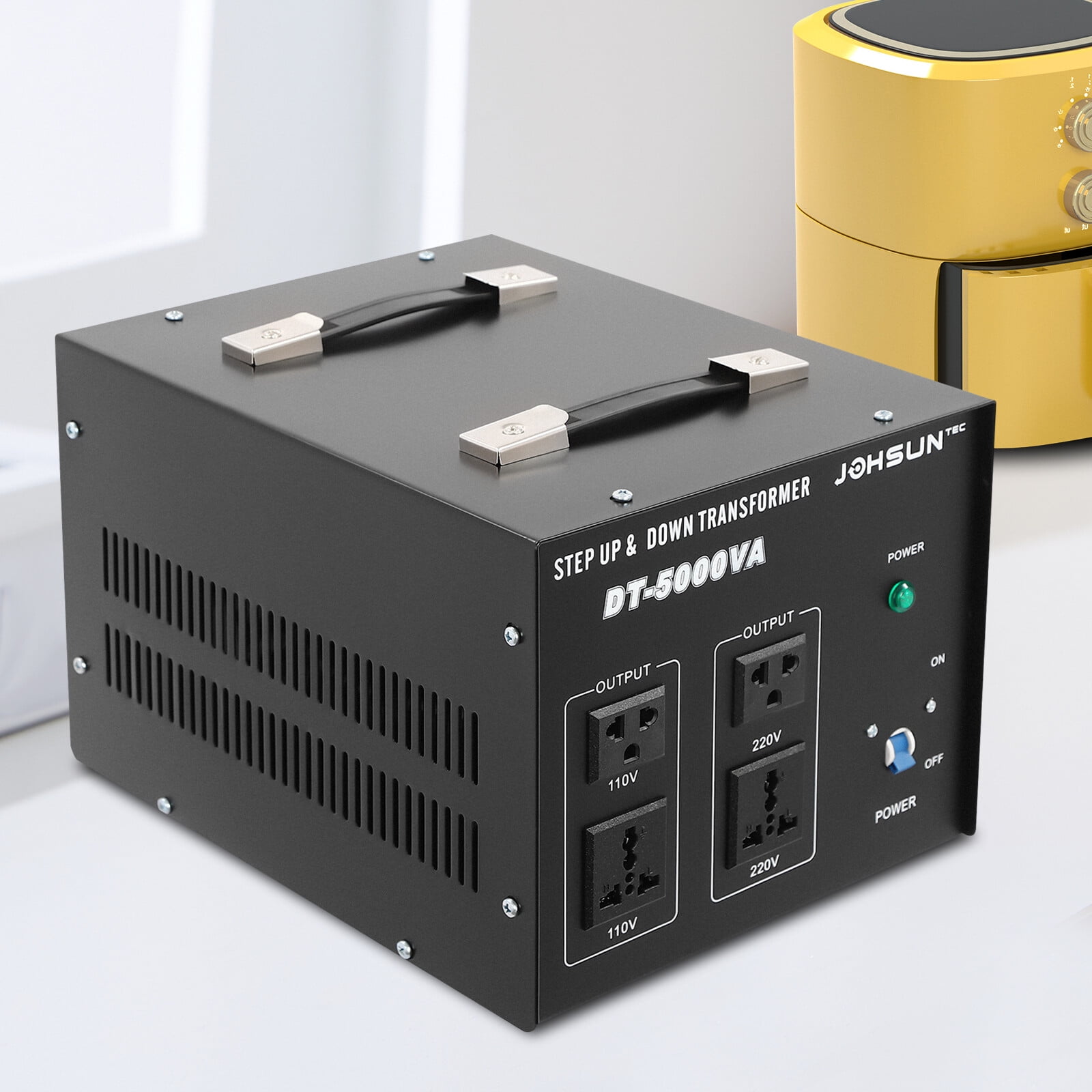 HOHOBLA Heavy Duty 5000W 10000W Voltage Transformer Step Up/Down 110V to 220V Converter