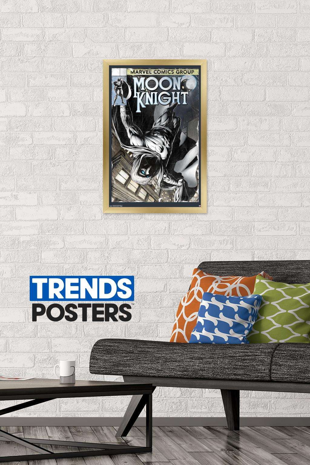 Marvel Comics - Moon Knight - Moon Knight #194 Wall Poster, 14.725" x 22.375", Framed