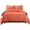 Coral, variant on Sheetsnthings Viscose from Bamboo Duvet Bedding Set-Medium Weight Down Alternative Comforter (Duvet Insert with Duvet Cover and 2-Shams) King/California King, Solid Periwinkle
