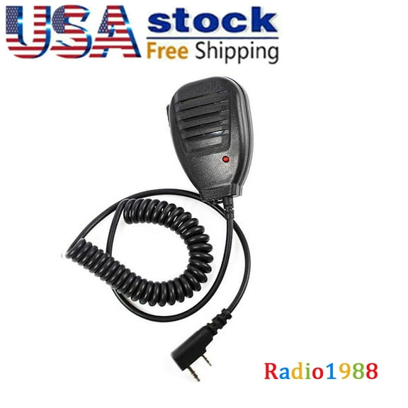 Handheld Shoulder Speaker Mic For DM-5R, UV-5R/5RTP, UV6R, GT-1, GT-3/3TP/3WP, GT-5/5TP, BF-9700, BF-F8HP, BF-F8 , BF-F9 TP, BF-888S, UV-82L, UV-82HP Radio