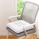 thumbnail image 3 of Cojín de asiento cuadrado para silla Cojín de espuma para silla de cocina comedor o coche 40x40cm Cojines de silla rellenos y cubiertos de polialgodón Diseño cómodo Disponible en diferentes colores, 3 of 3