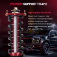 thumbnail image 6 of SPEEDWOW Coilovers Kits for 2003-2008 Nissan 350Z, 2003-2007 INFINITI G35, 24 Levels Damper Adjustable Coilovers Suspension Kit Shock Absorbers Struts Coilover Lowering Kit, 6 of 7