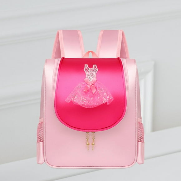 Bolsa de ballet Fernando Con cierre de cremallera mochila de ballet rosa Con rojo