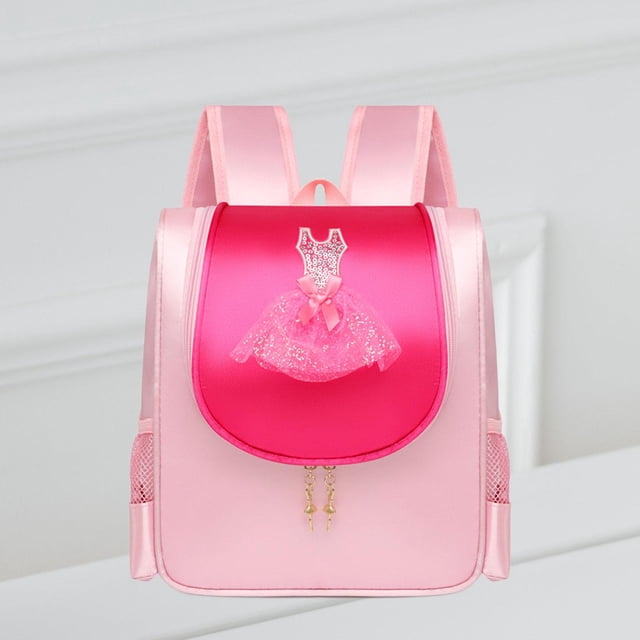 Bolsa de ballet Fernando Con cierre de cremallera mochila de ballet rosa Con rojo